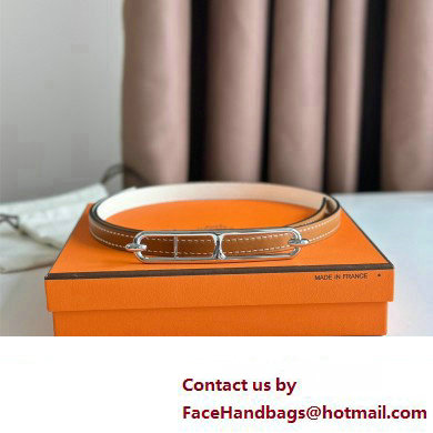 Hermes Roulis belt buckle  &  Reversible leather strap 13 mm 01 2023